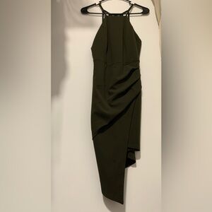 Windsor Olive Green Cocktail Dress